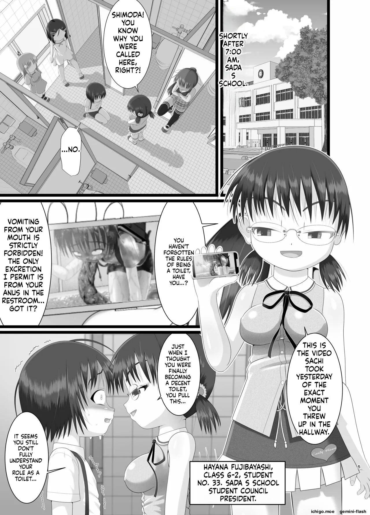 The Sadistic Class President…#2 page 5 full