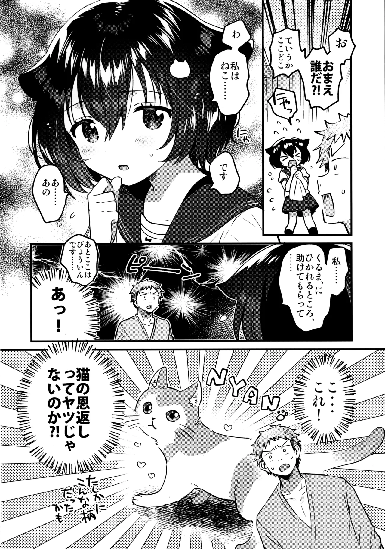 Ongaeshi Koubi ni Kita Neko desu page 3 full