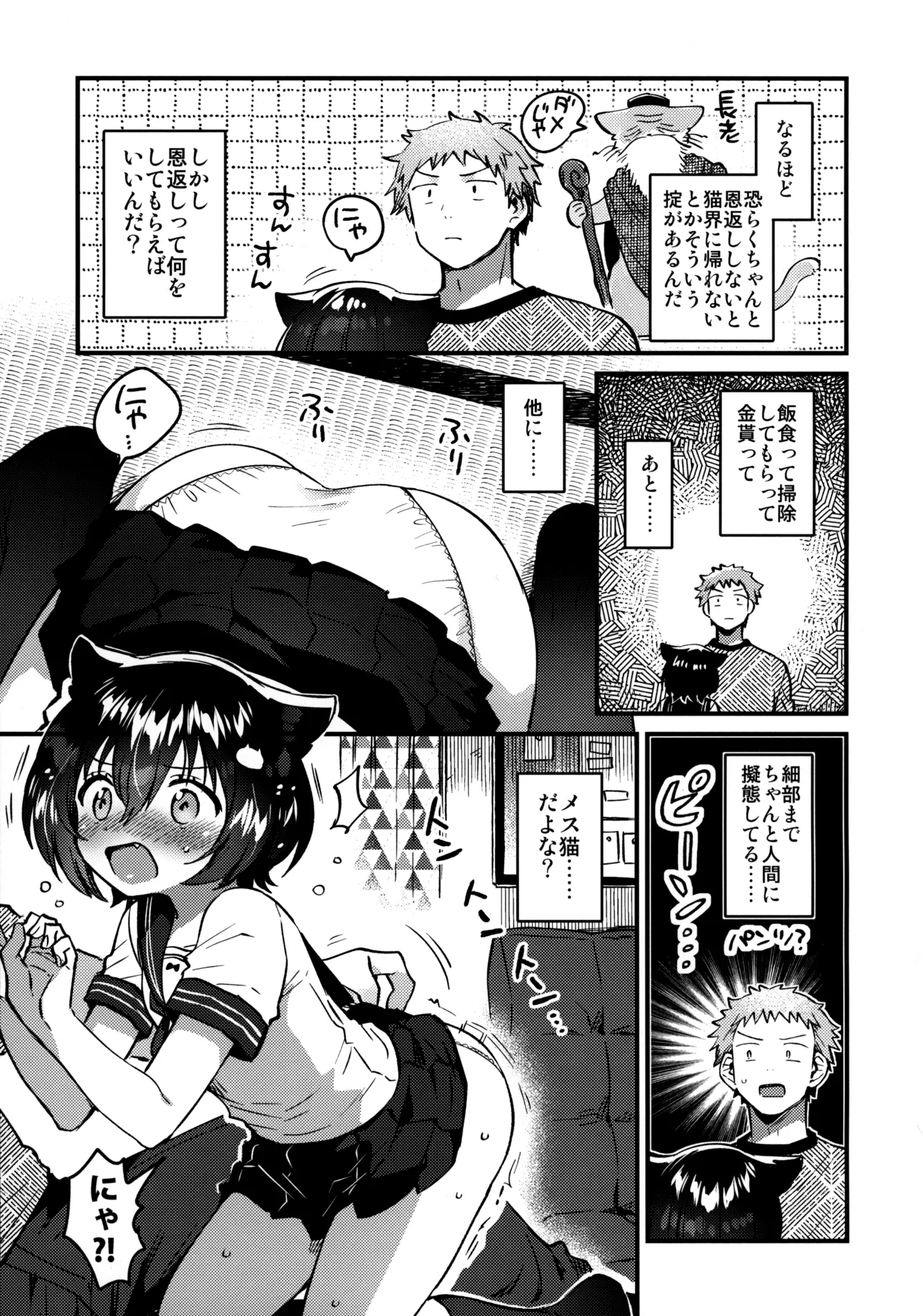 Ongaeshi Koubi ni Kita Neko desu page 8 full