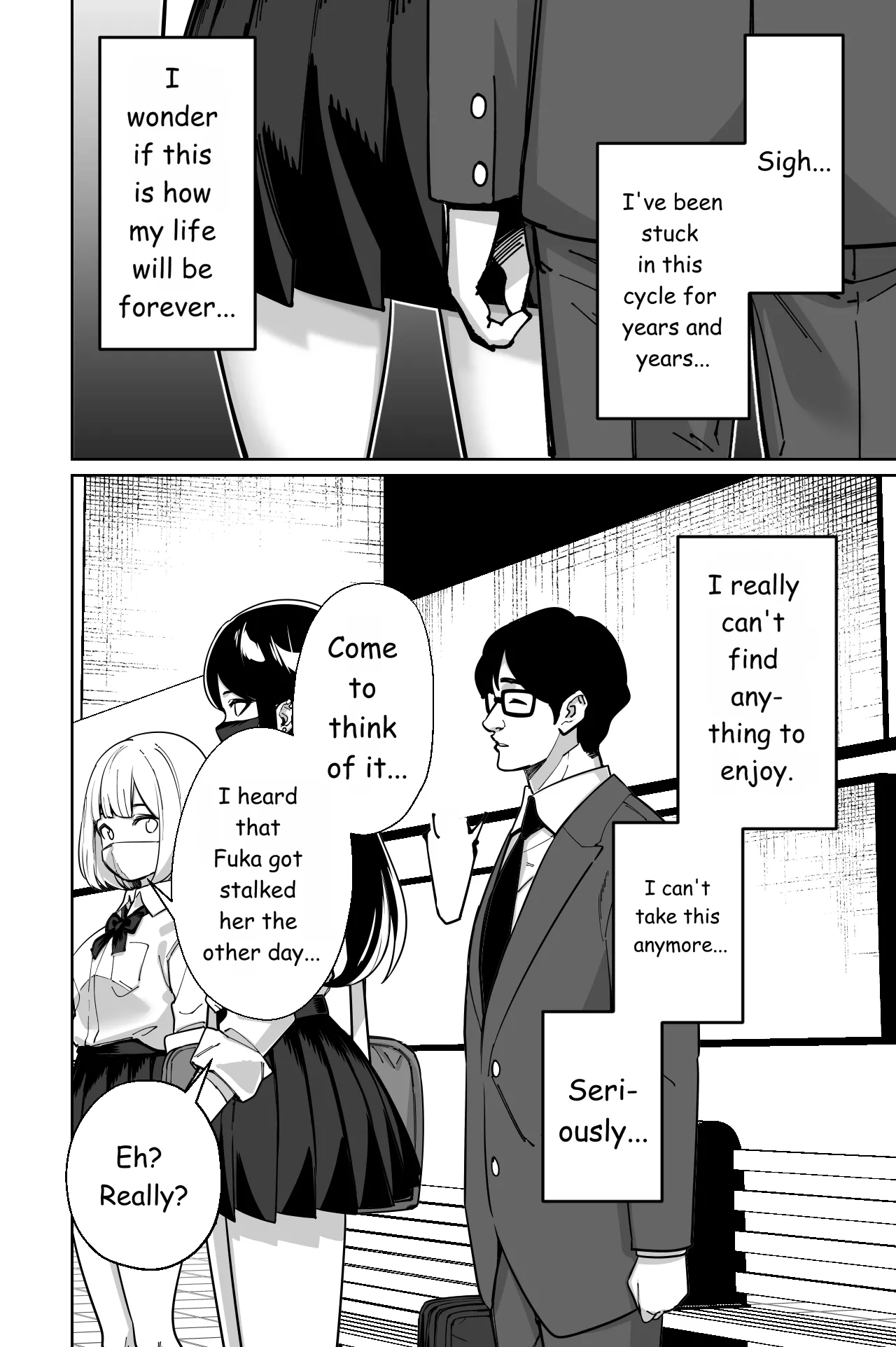 Train Molester, High School Girl ENG page 10 full