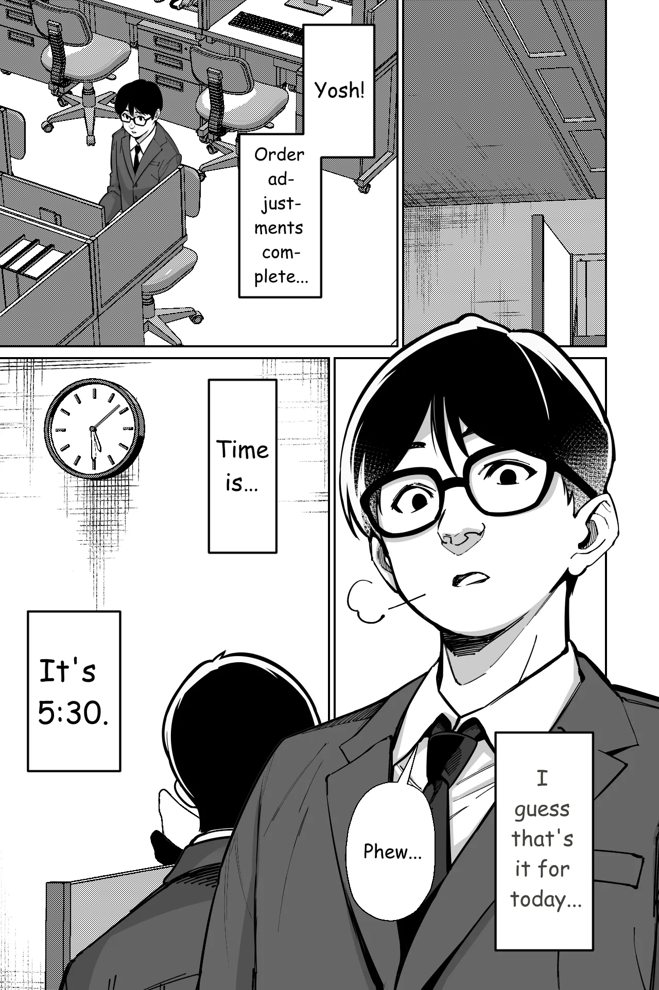 Train Molester, High School Girl ENG page 3 full