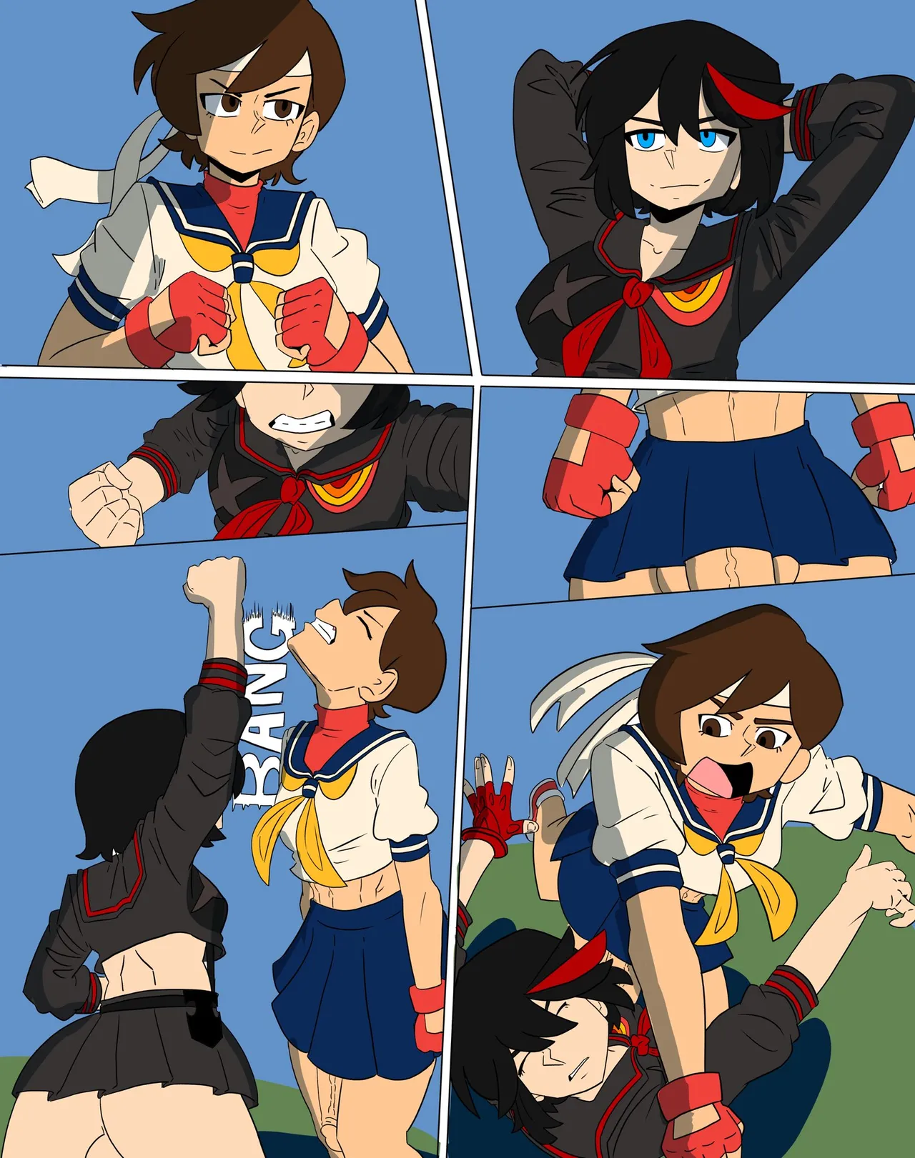 Sakura Vs Ryuko: The Winner Takes All page 2 full