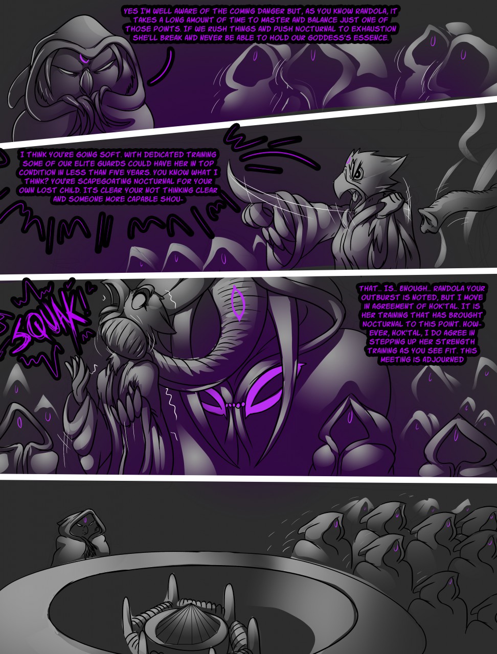 Firedrive24 Comic: Rise of the Dark Goddess CH:1-5 page 9 full