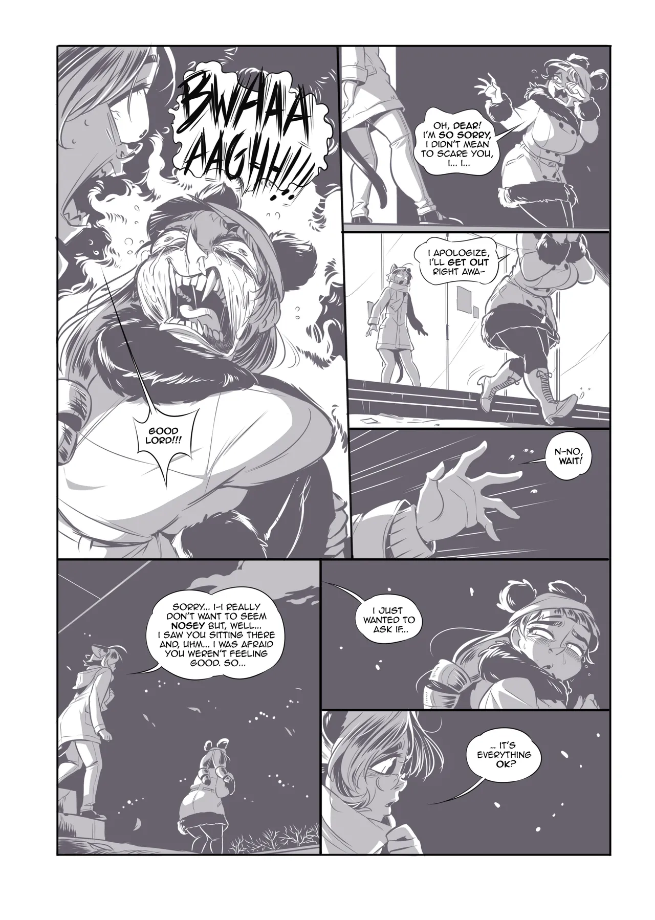 Cory &amp; Abby - Chapter 1: A Little Distraction page 7 full