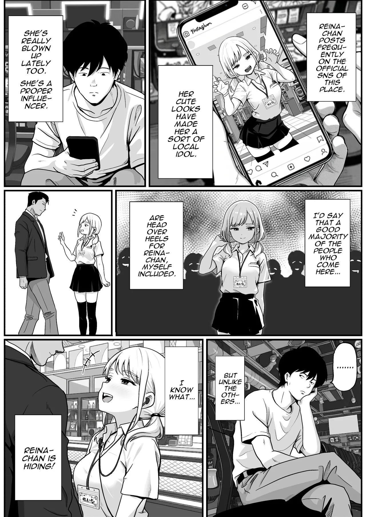 Pachi-ya no Idol Tenin o Onaho ni Shita Hanashi | Turning The Pachinko Parlor's Idol Clerk Into My Personal Fuckhole page 6 full