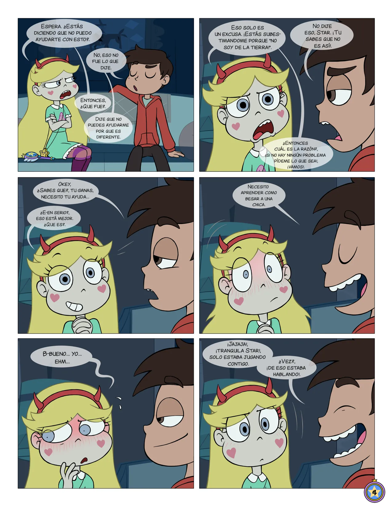 Between friends  . page 5 full