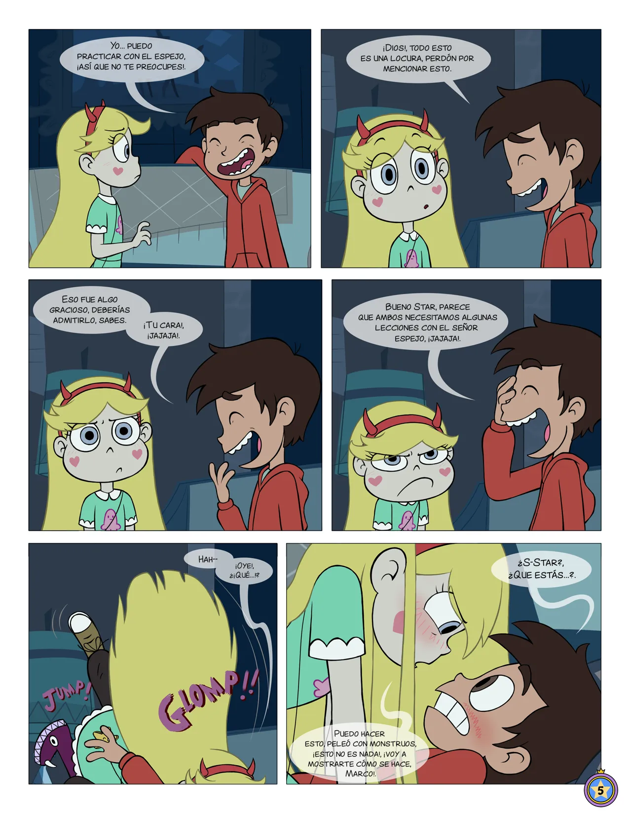 Between friends  . page 6 full