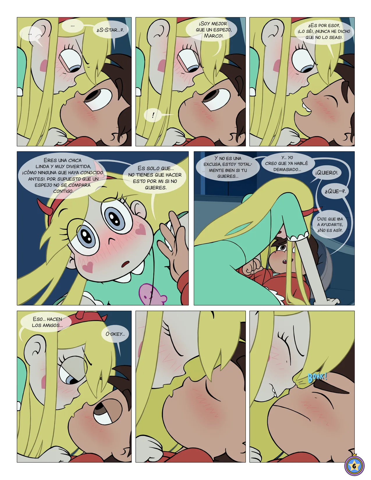 Between friends  . page 7 full