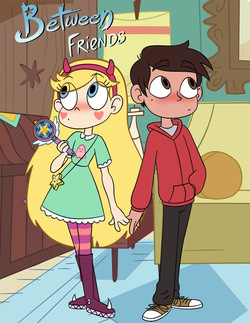 Between friends  .