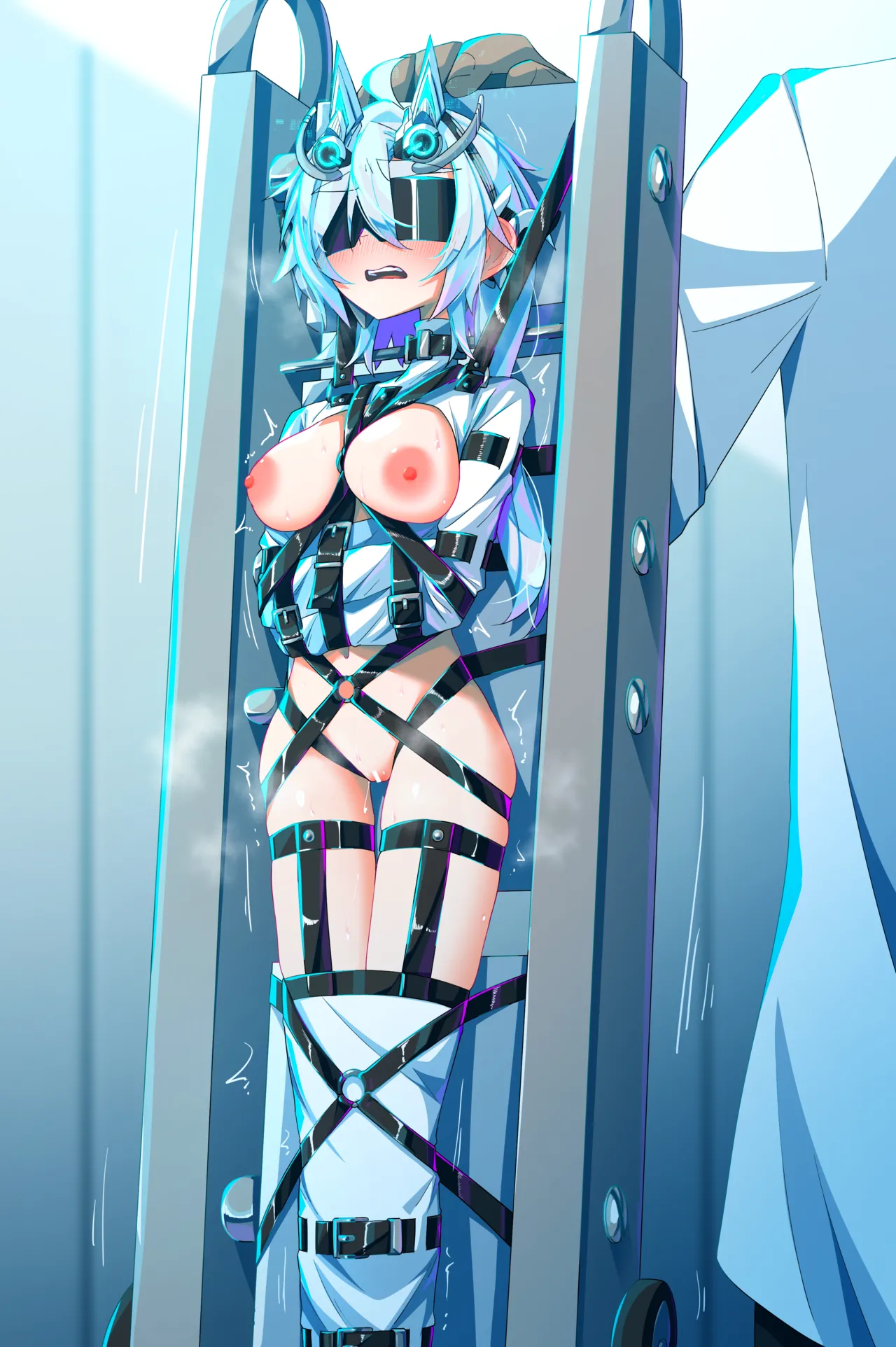 【Skeb絵】ベルト多め拘束・差分 page 4 full