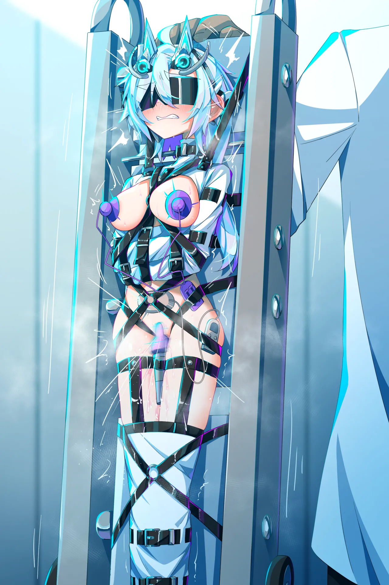 【Skeb絵】ベルト多め拘束・差分 page 5 full