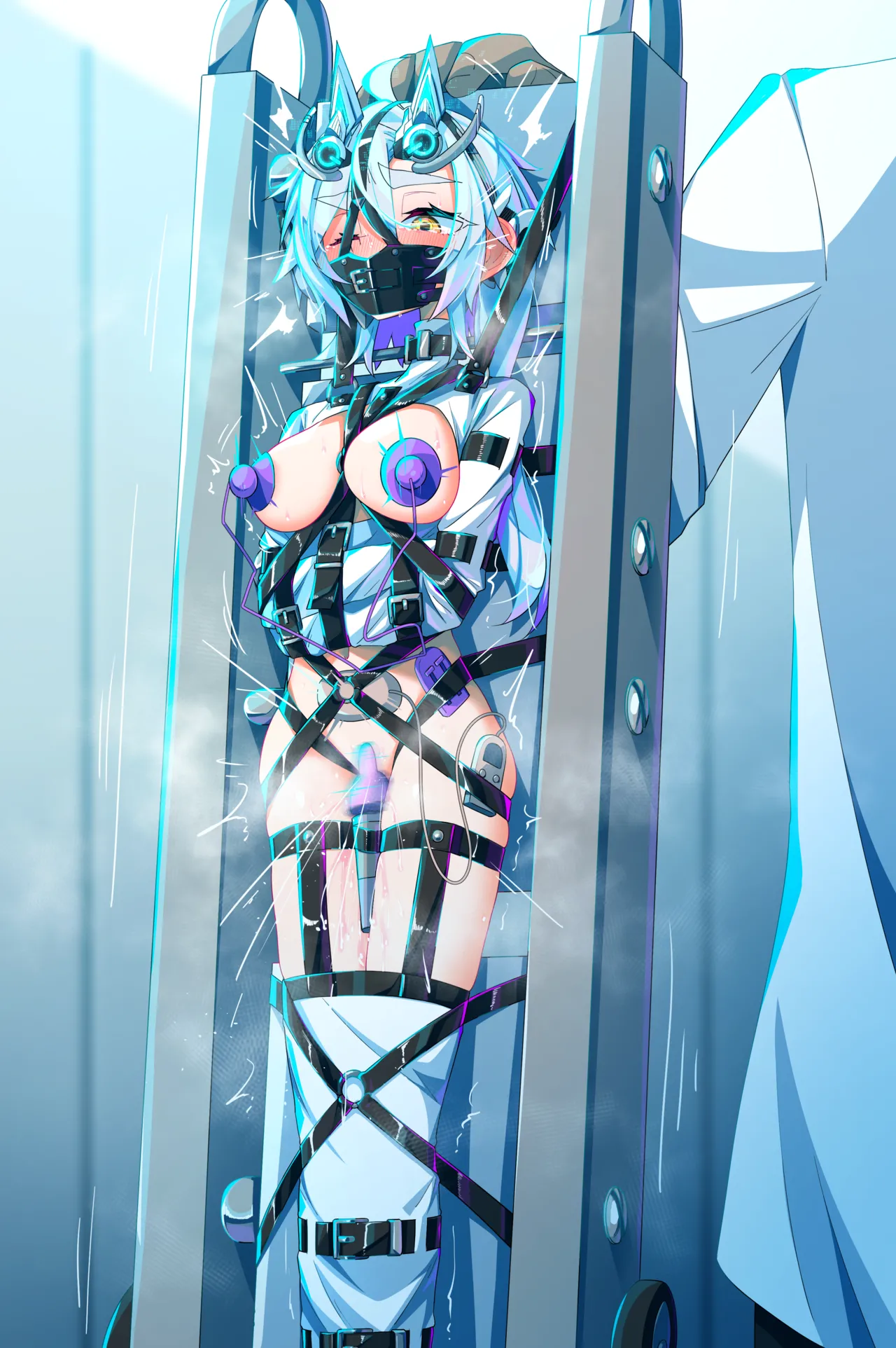 【Skeb絵】ベルト多め拘束・差分 page 7 full