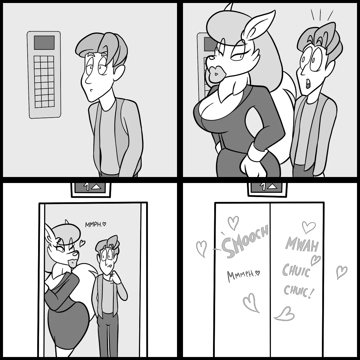 Elevator Wild Ride page 1 full