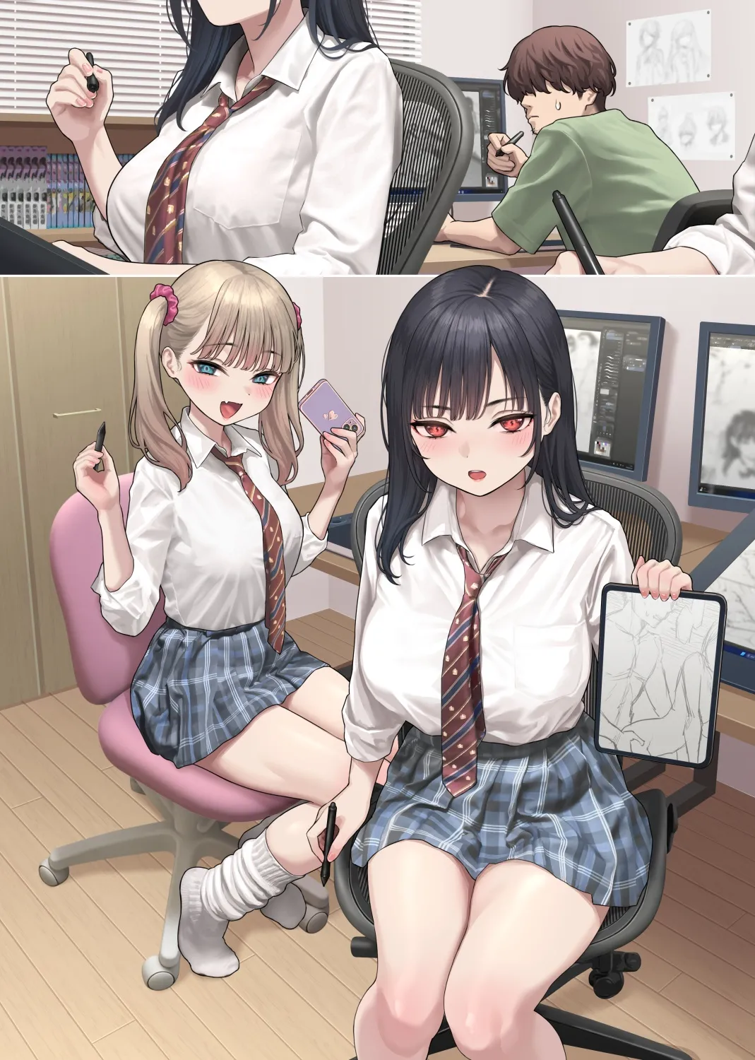 1.リアルを追求する同人作家さん page 9 full