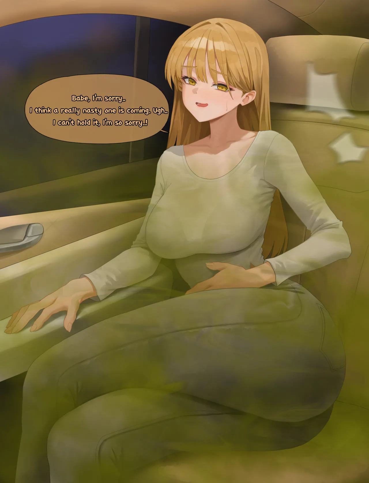|fartist| My girlfriend farting in a sealed car page 5 full