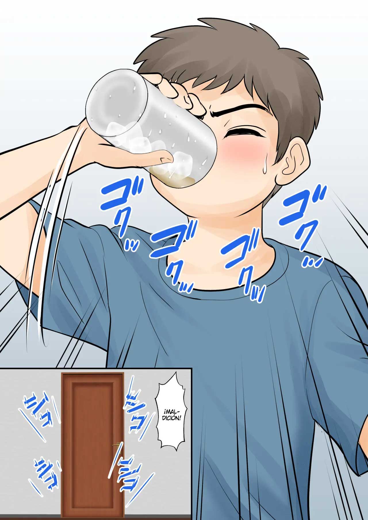 Madre e hijo viviendo juntos ~ Capítulo 2: Adolescencia~ page 9 full