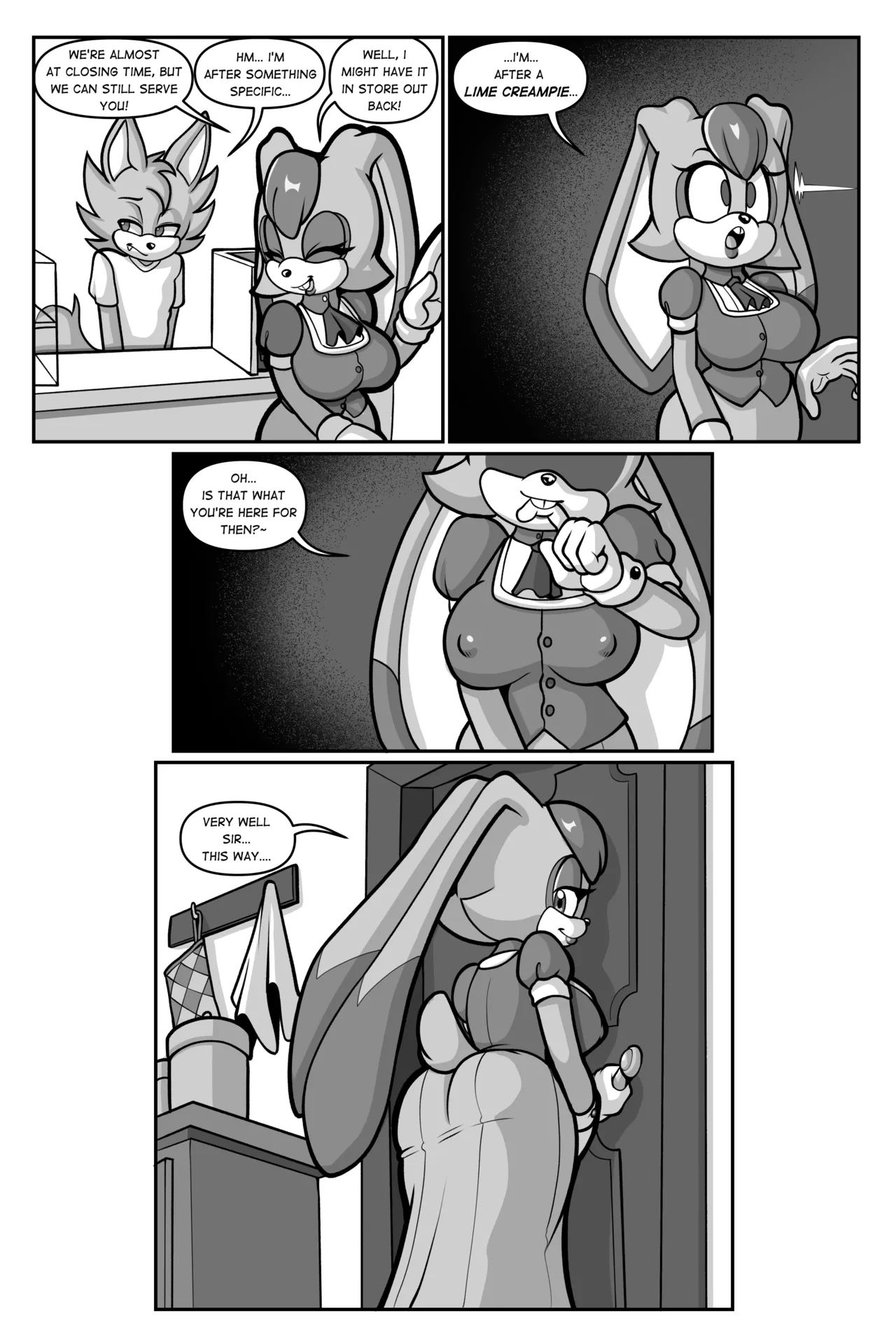 Vanilla's Night Job page 3 full