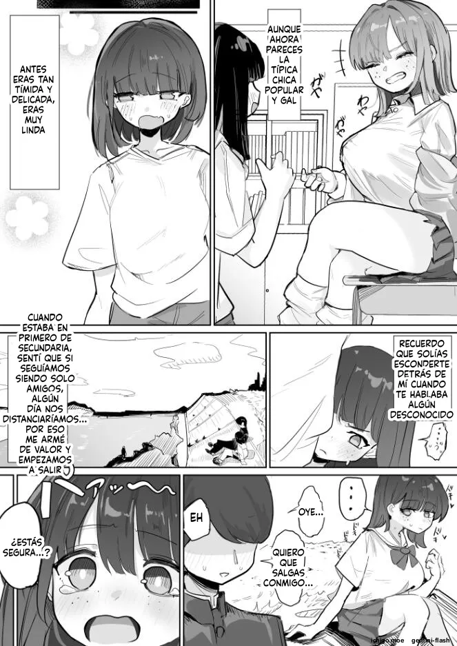 Gal Osananajimi Kanojo, Senpai no Noukou Seishidou de Manko Nou ni Ochiru page 3 full