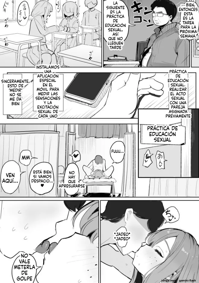 Gal Osananajimi Kanojo, Senpai no Noukou Seishidou de Manko Nou ni Ochiru page 5 full