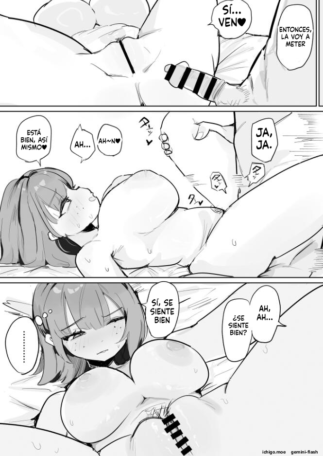 Gal Osananajimi Kanojo, Senpai no Noukou Seishidou de Manko Nou ni Ochiru page 6 full
