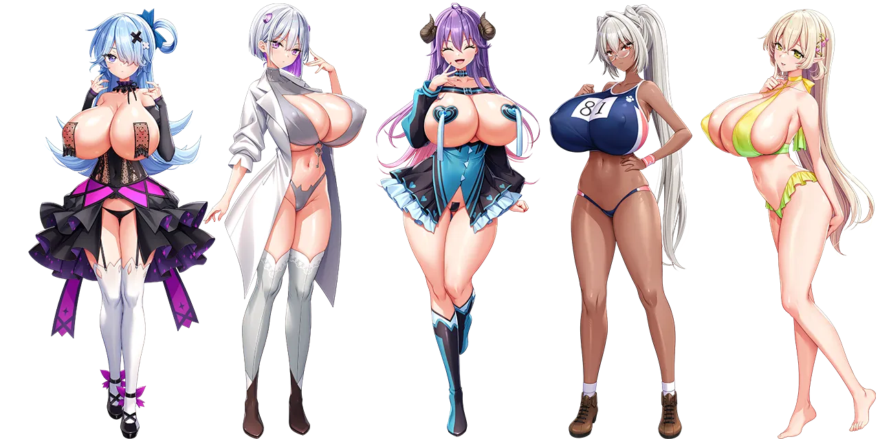 Motto! Haramase! Honoo no Oppai Isekai Oppai Spy Gakuen! Characters sets Part2 page 1 full