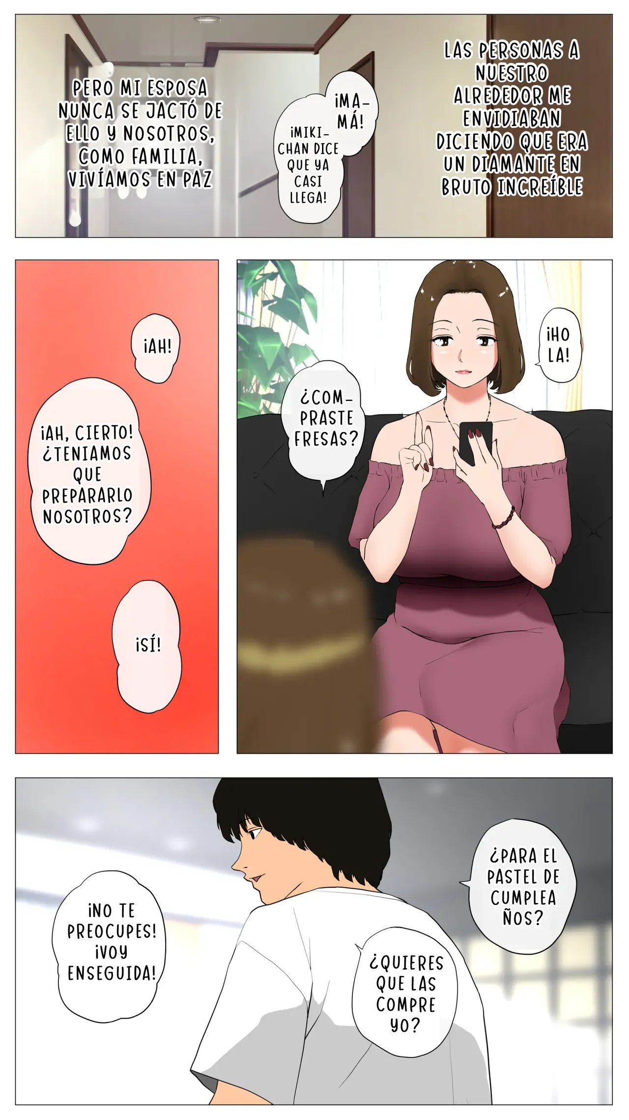Confesion de experiencias reales "La cuenta secreta de mi esposa" page 4 full