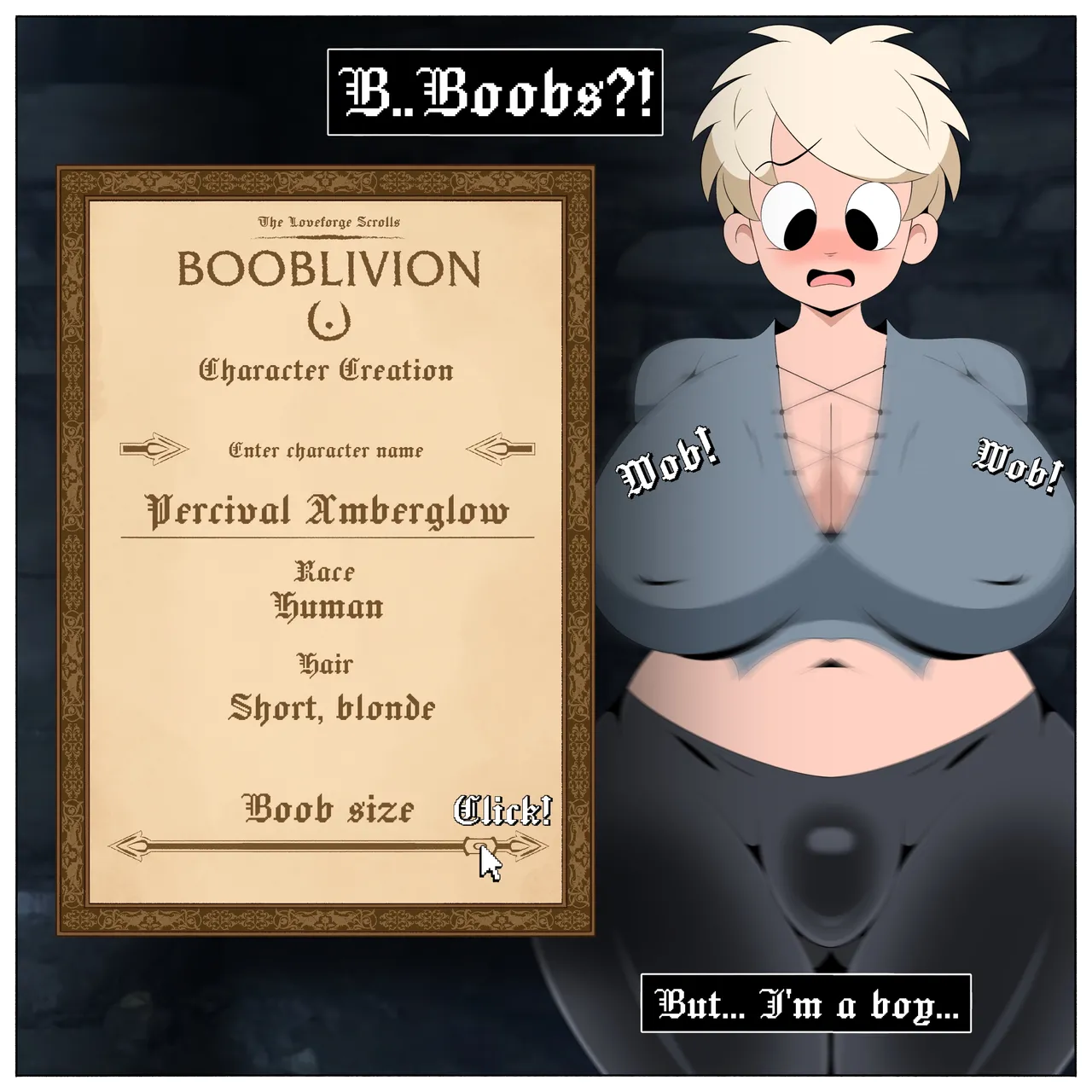 BOOBLIVION: Perci and the Amulet of Kinks page 4 full