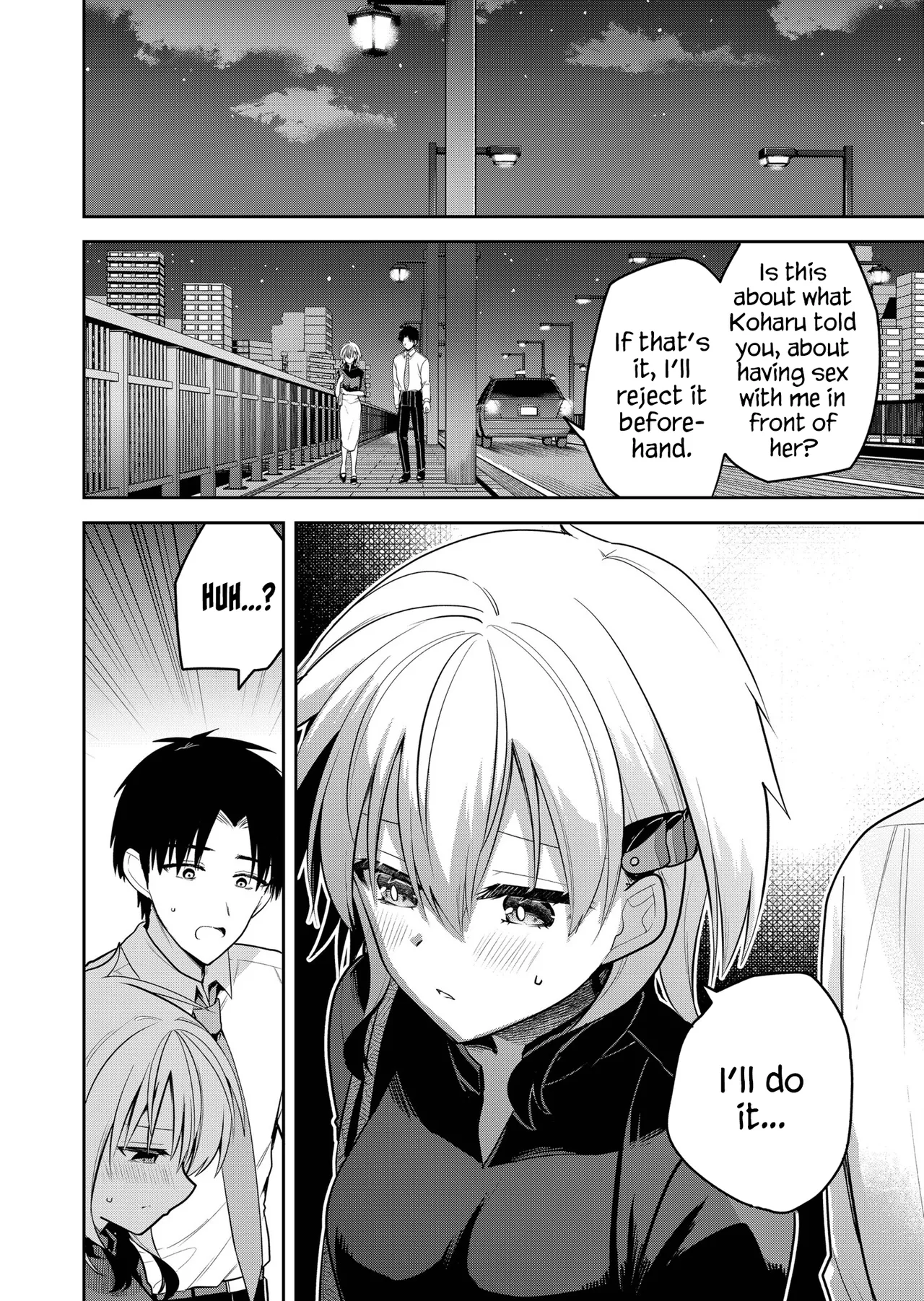 Kimi no Mae de Kimi Igai o Daku Ch. 22 | Having Sex with Someone Else in Front of You 22 page 3 full