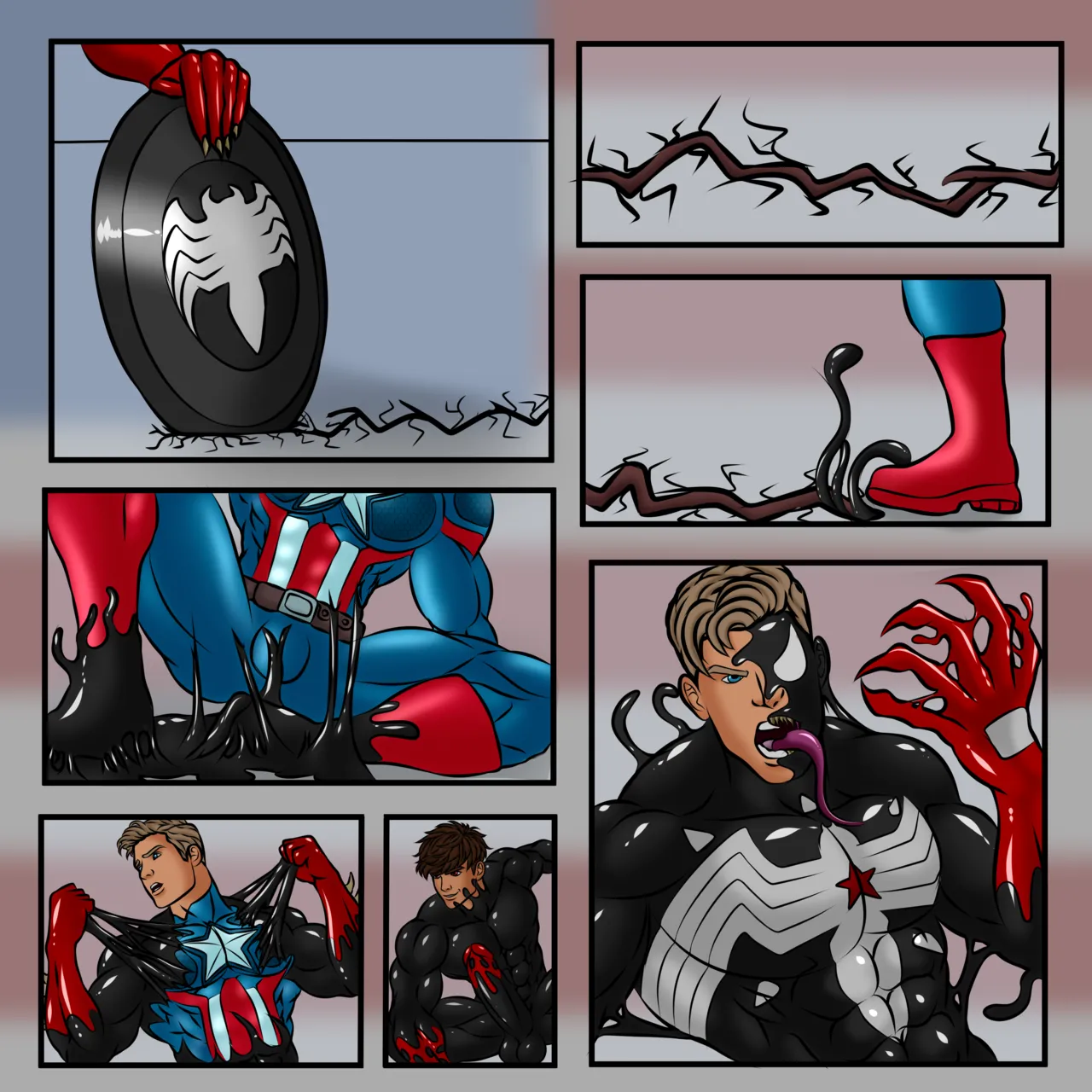 Cap vs Mayhem page 4 full