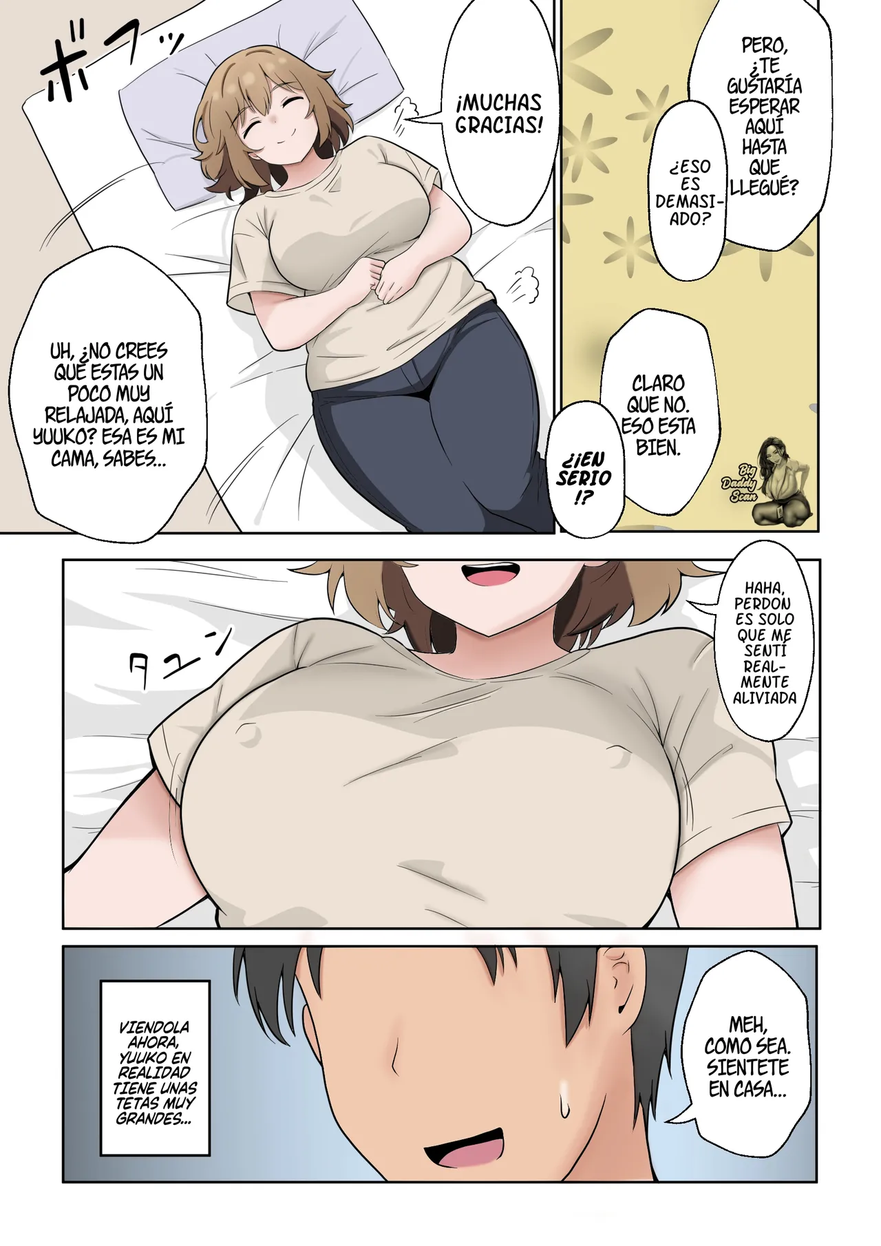 Apart no Otonari-san ga Yarasete Kureru Hanashi｜Mi Vecina De Al Lado Me Deja Follarla page 6 full