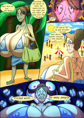 Marie's Day at the beach + textless cover