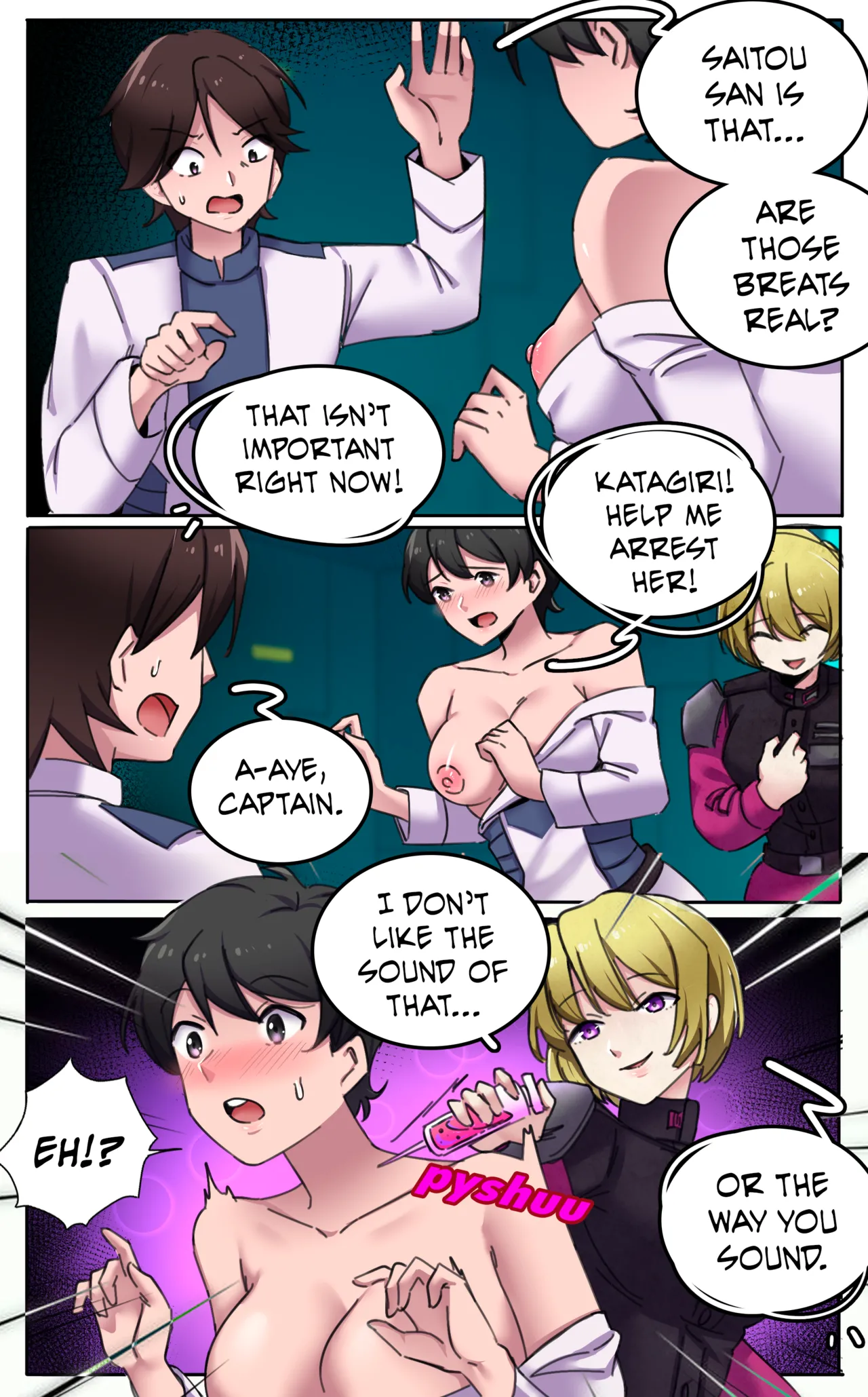 Female Clothing Vaporization of Shame page 9 full
