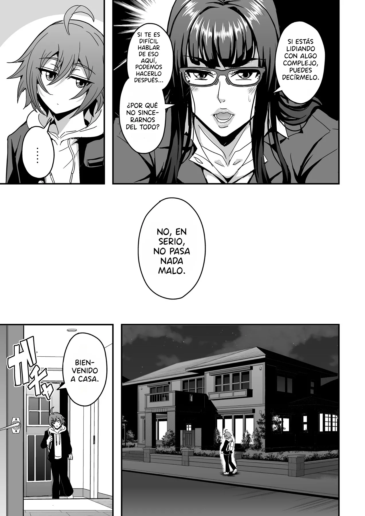 Kyoushi to Mama to Koibito no Kao｜El Rostro de una profesora, una madrastra y una amante page 4 full