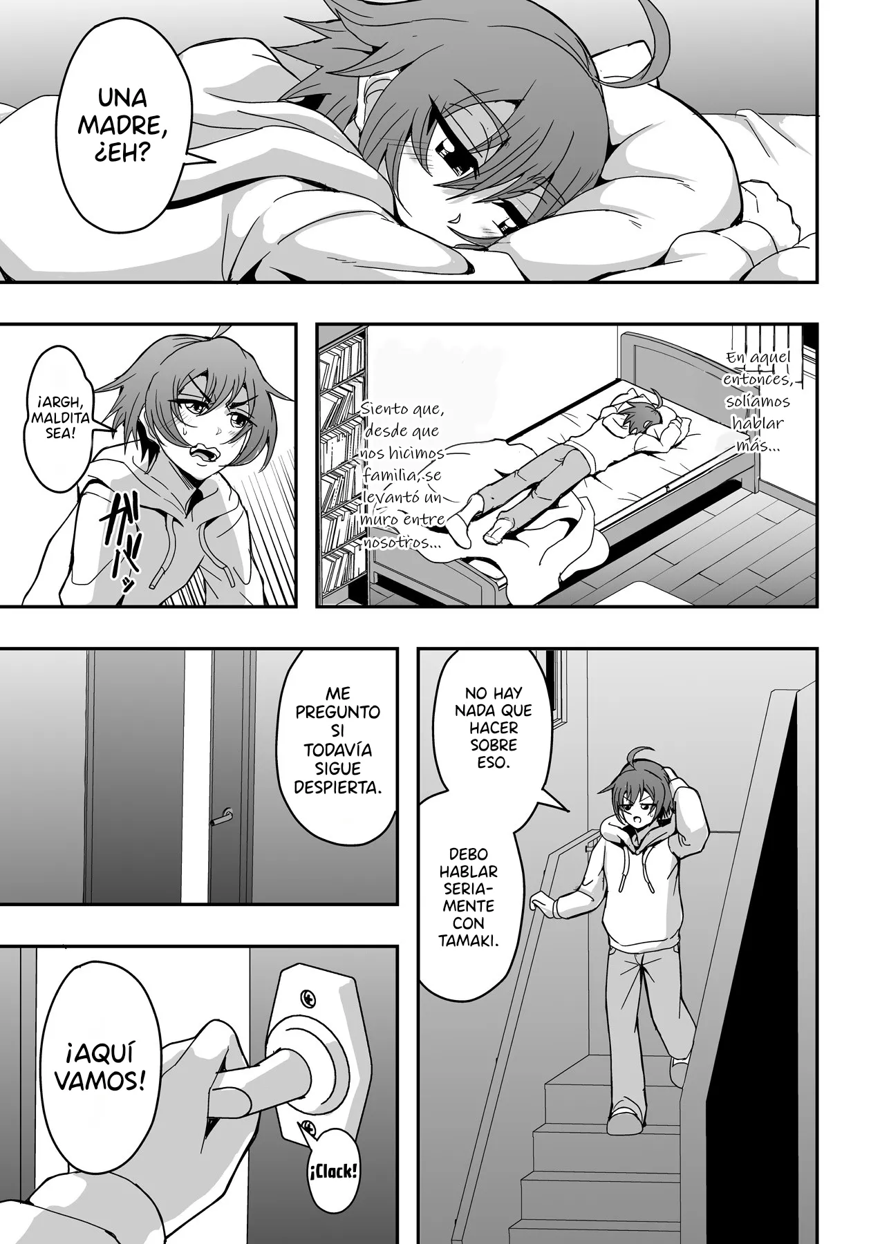 Kyoushi to Mama to Koibito no Kao｜El Rostro de una profesora, una madrastra y una amante page 8 full
