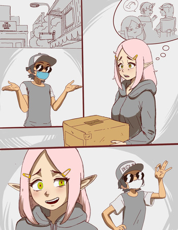 A Living Dildo / Toy 1-4 cover