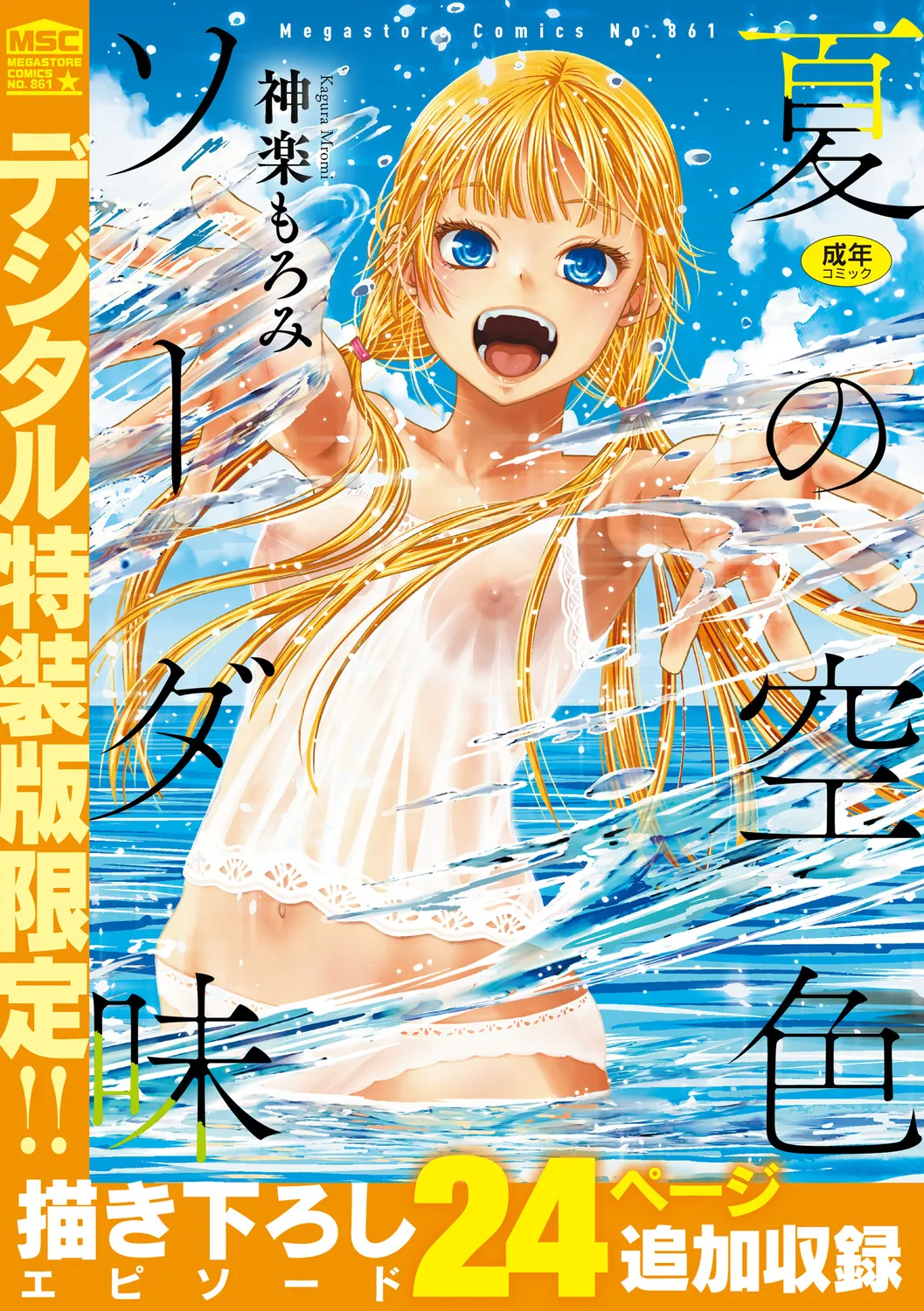 夏の空色ソーダ味 page 1 full