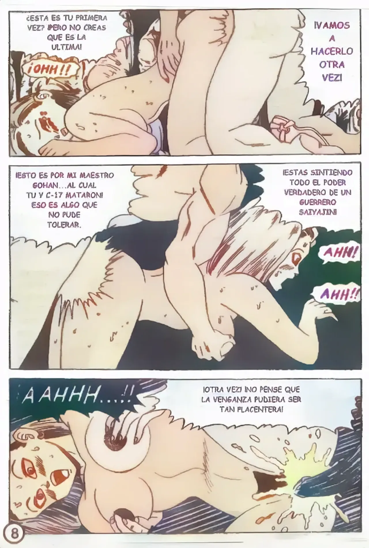 Trunks y C18 A Color Sin Censura page 10 full