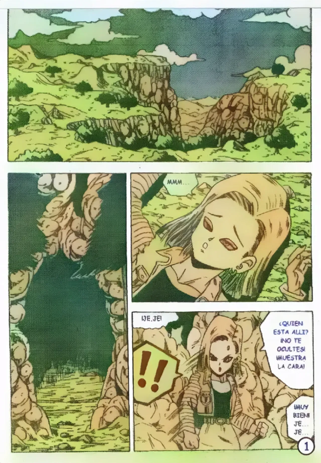 Trunks y C18 A Color Sin Censura page 3 full