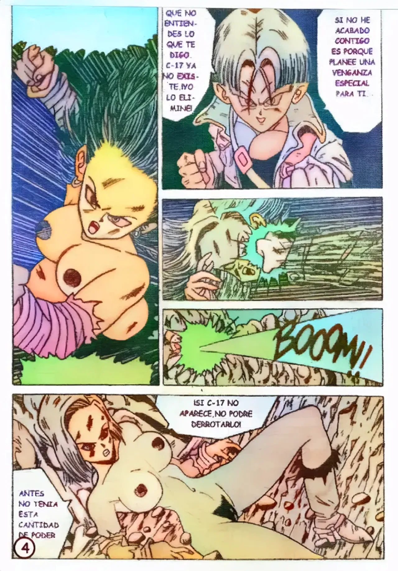 Trunks y C18 A Color Sin Censura page 6 full