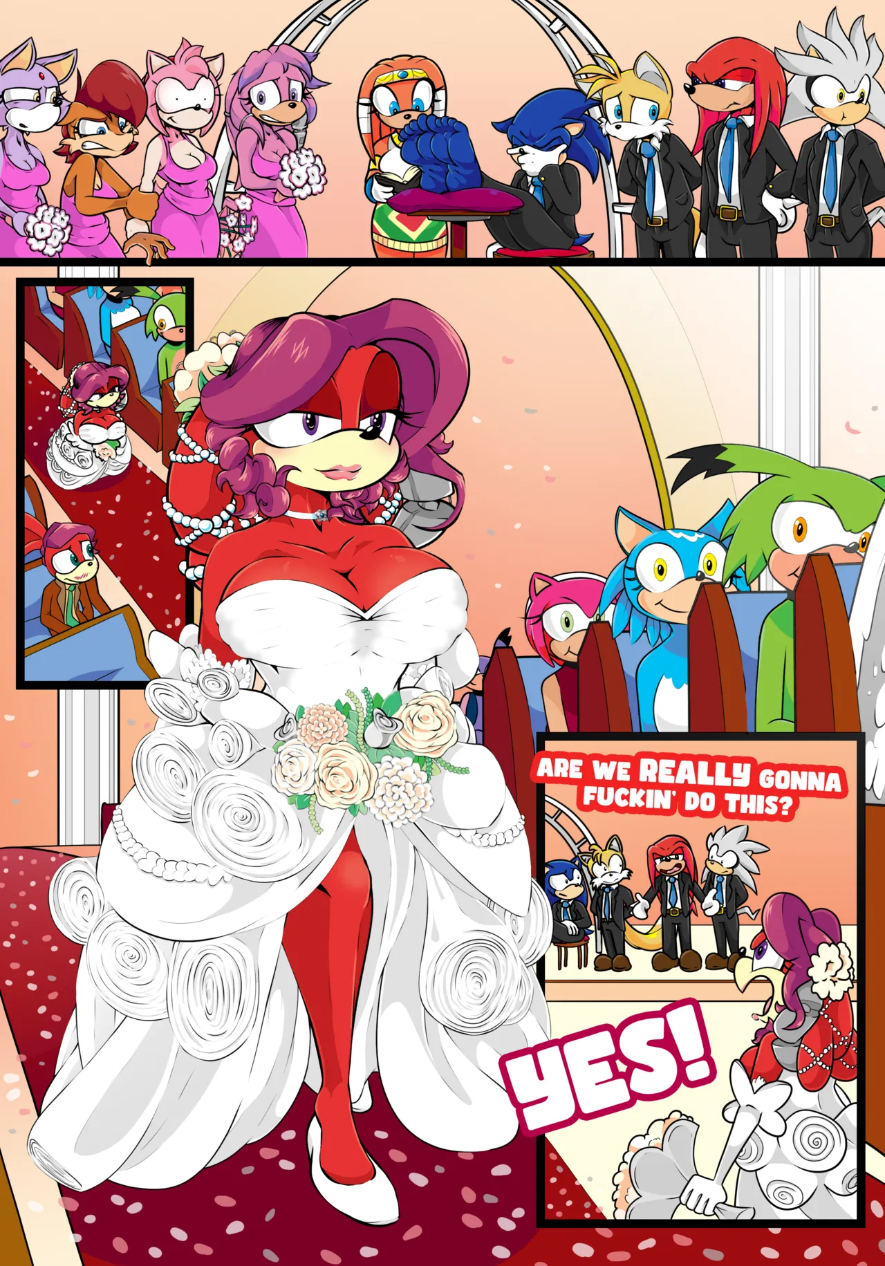 Sonic... I want to Marry your Feet! page 3 full