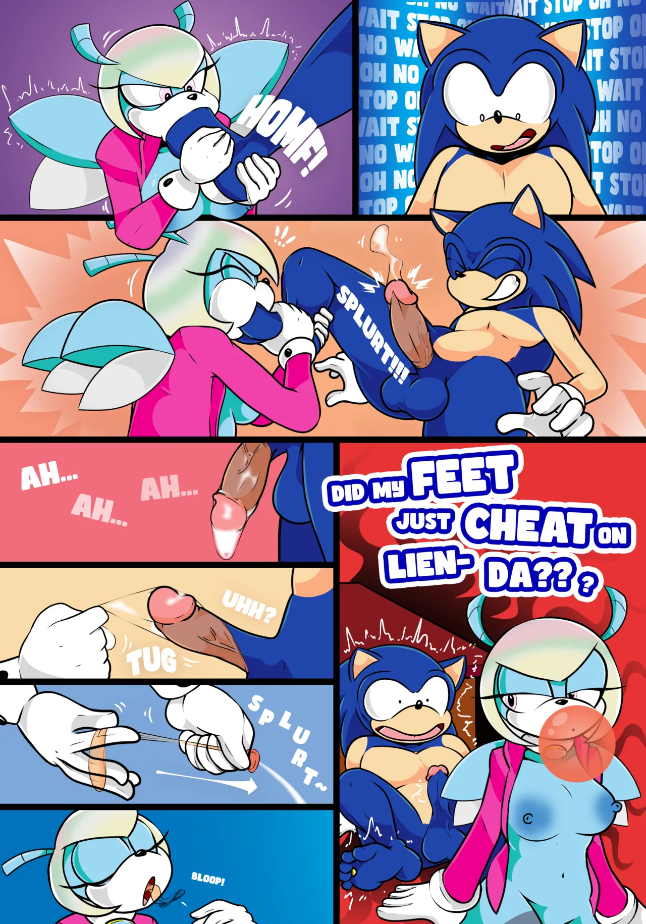 Sonic... I want to Marry your Feet! page 8 full
