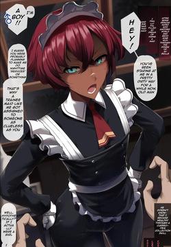 The maid boy who gets mistaken for a woman and forced to become an ultra-slutty prostitute
