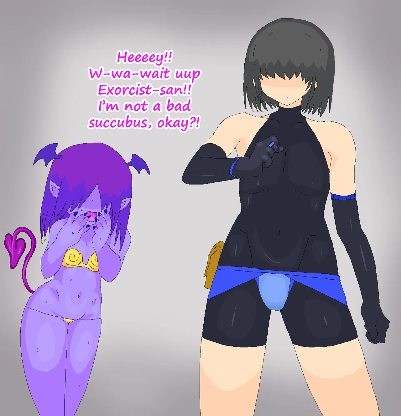Mesu Osu Taimashi Tan Dounyuubu | Male to female exorcist story page 3 full