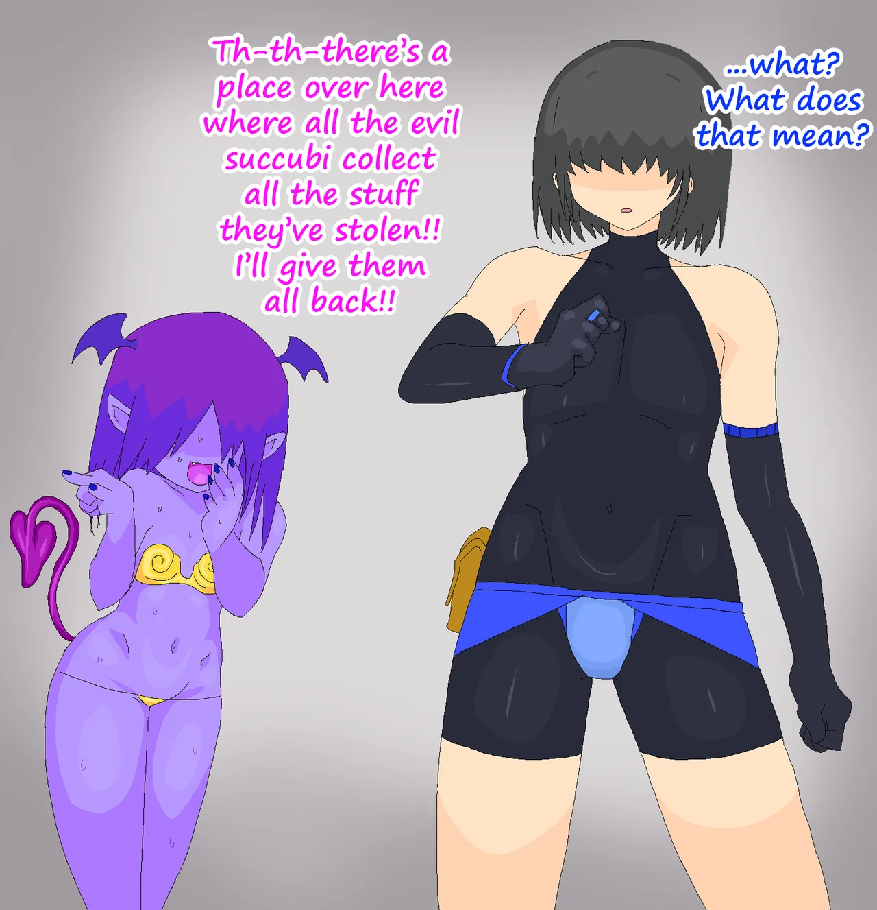 Mesu Osu Taimashi Tan Dounyuubu | Male to female exorcist story page 4 full