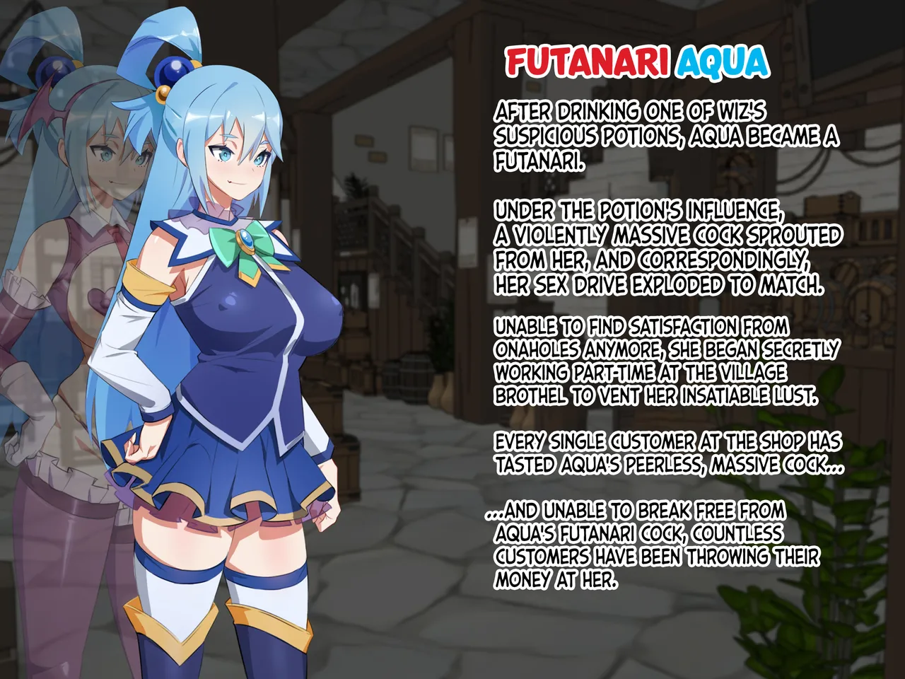 The Goddess' Part-Time Job! - Futanari Useless Goddess &amp; Ultra-Perverted Crusader page 2 full