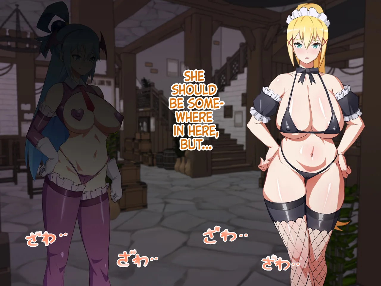 The Goddess' Part-Time Job! - Futanari Useless Goddess &amp; Ultra-Perverted Crusader page 7 full