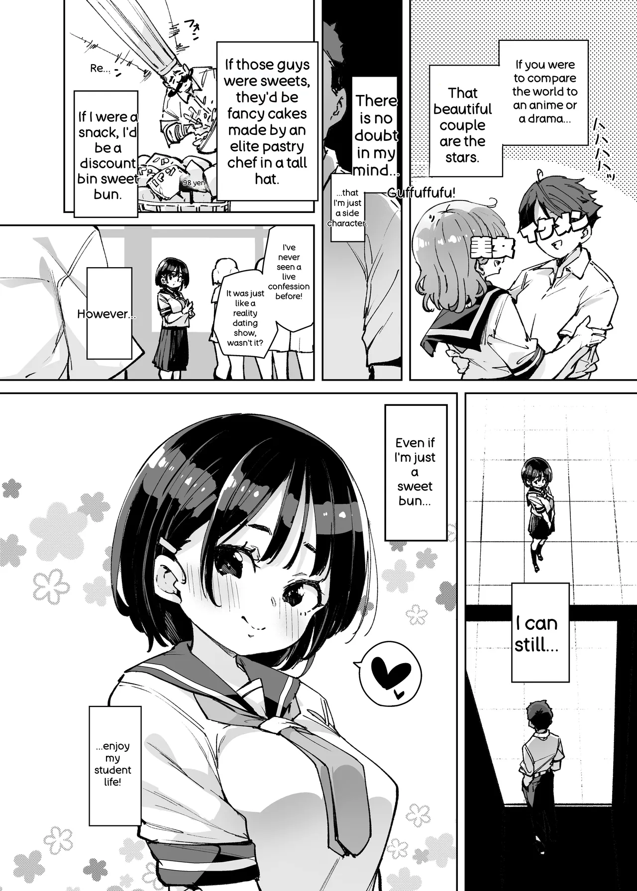 Lookism ga Bakko suru Sekai no Katasumi de Kouhai Jimiko ni PakoPako Tanezuke suru Hanashi page 3 full