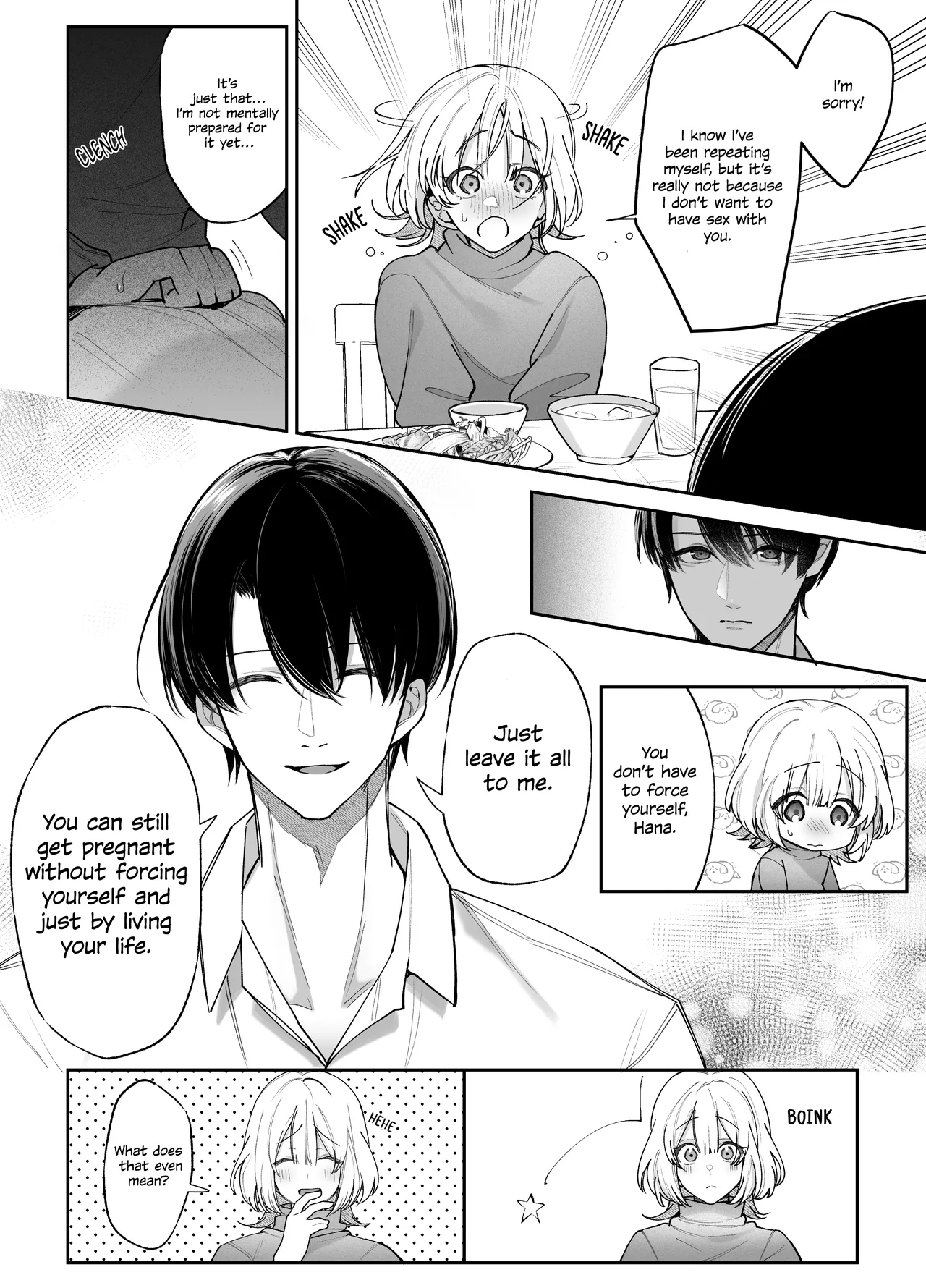 If you're scared of sex, I'll impregnate you while you're sleeping. page 7 full