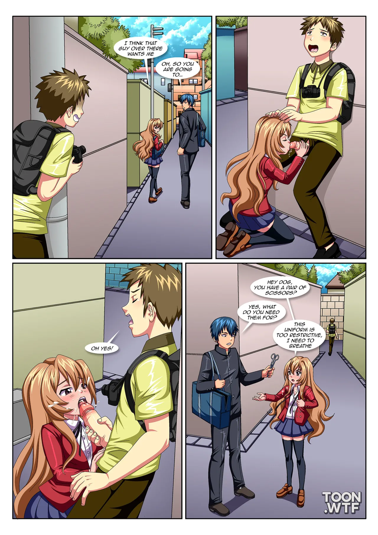 ToraDora! - Little Cum Slut page 6 full