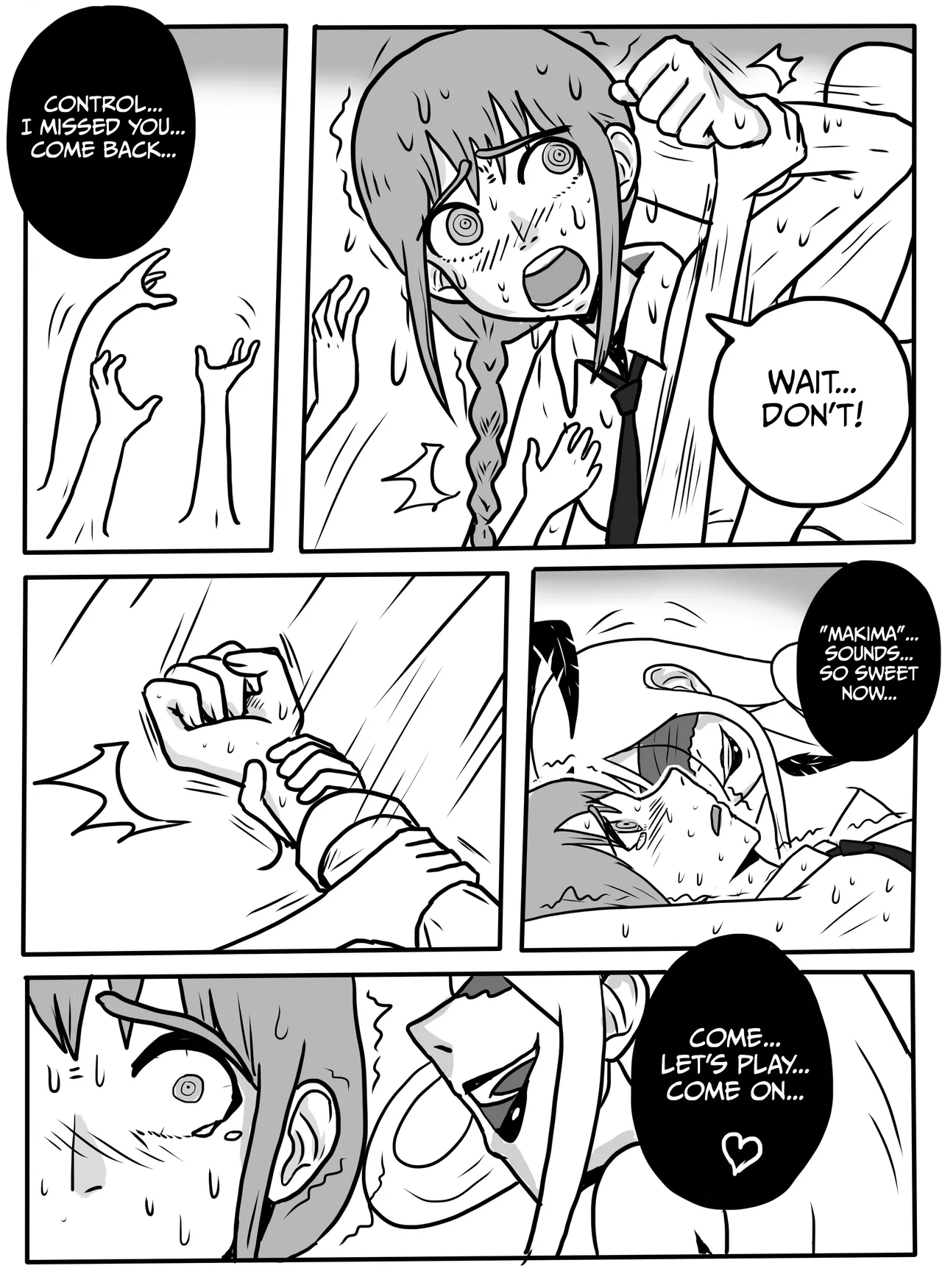 溃败于痒的支配 | Control's Defeat by Tickles page 7 full